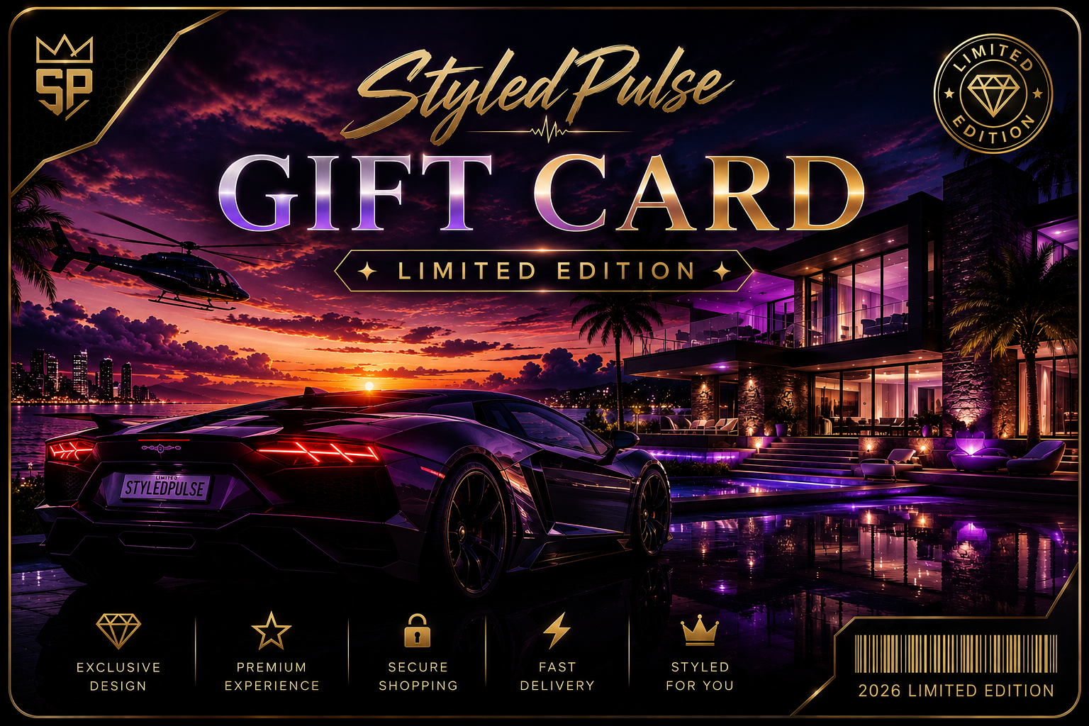 ✨ StyledPulse 2026 Limited Edition Gift Card ✨